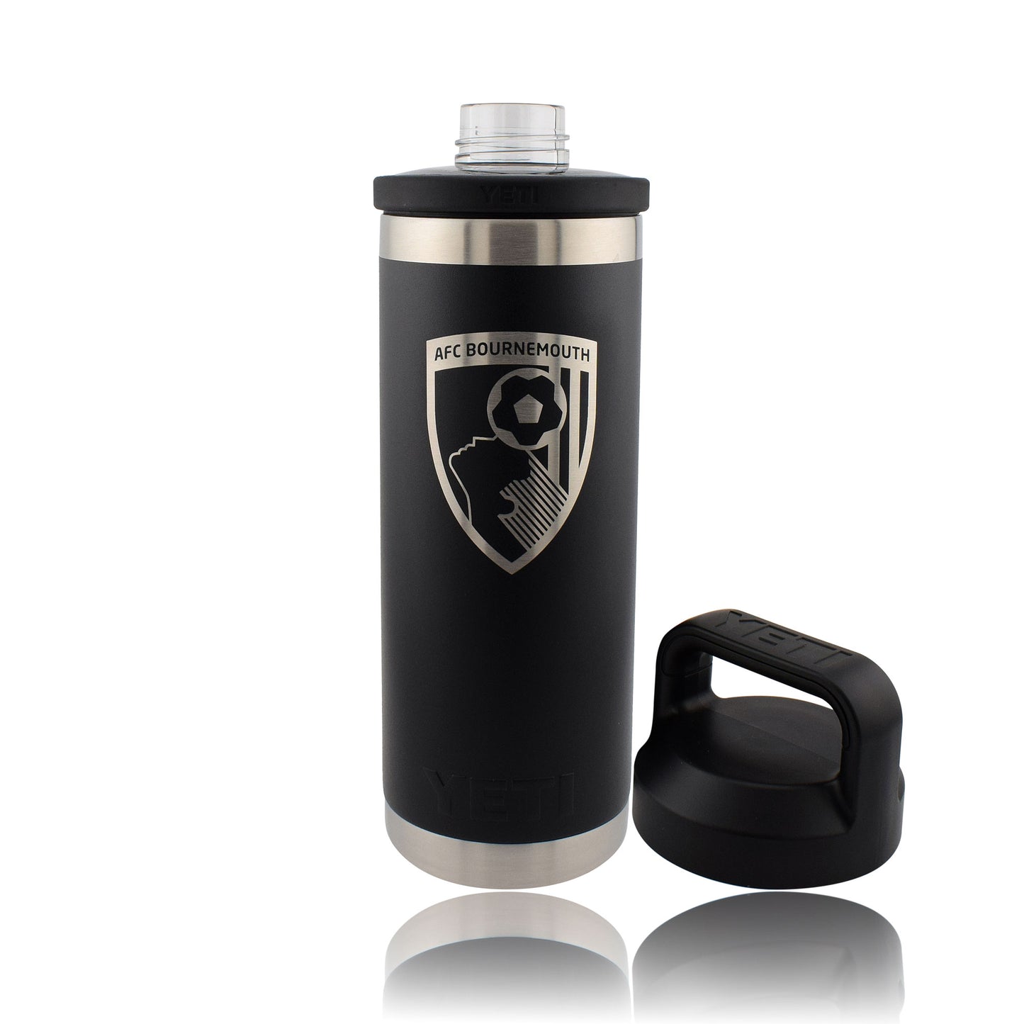 YETI X AFCB 18 OZ Chug Bottle - Black