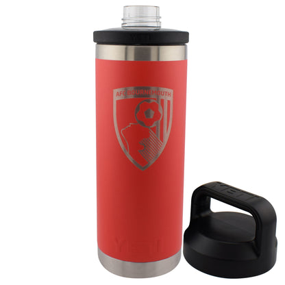 YETI X AFCB 18 OZ Chug Bottle - Red