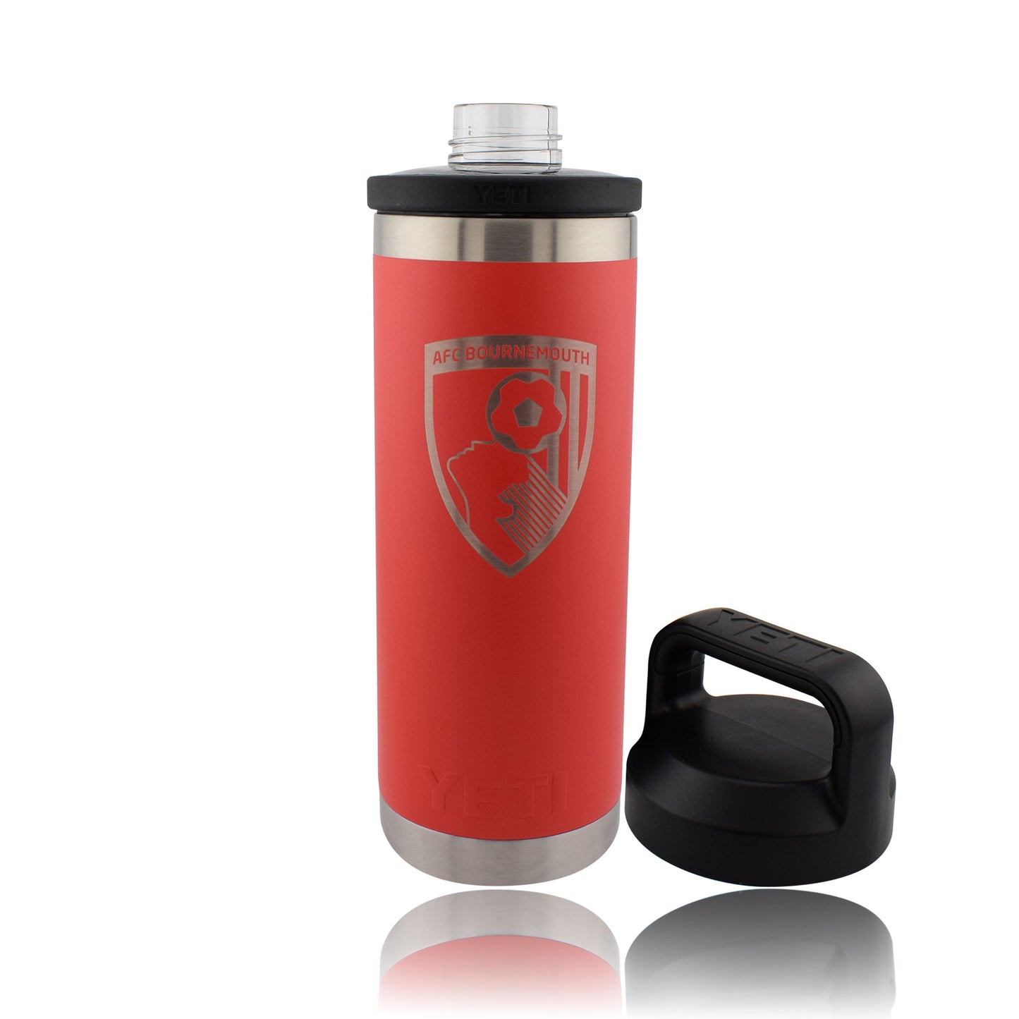 YETI X AFCB 18 OZ Chug Bottle - Red