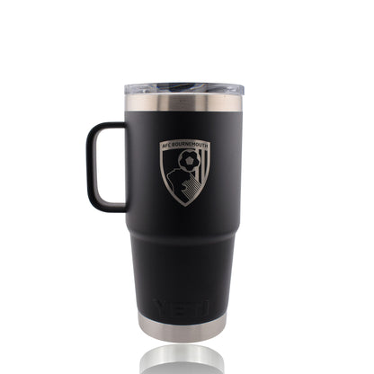 YETI X AFCB 20 OZ Travel Mug - Black