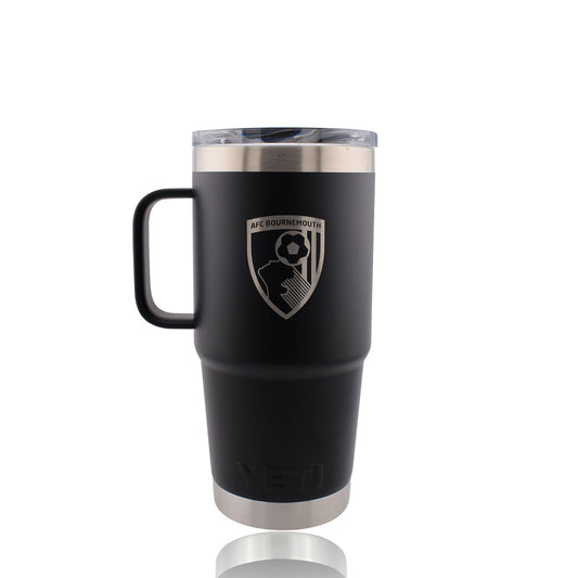 YETI X AFCB 20 OZ Travel Mug - Black