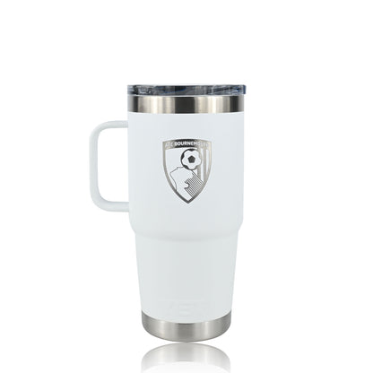 YETI X AFCB 20 OZ Travel Mug - White