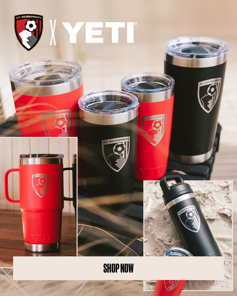 Official image for AFC Bournemouth and YETI drinkware collaboration