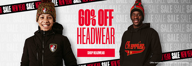 60% Off All Headwear