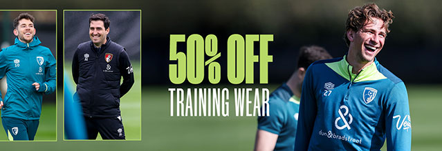 50% Off AFC Bournemouth Training Wear