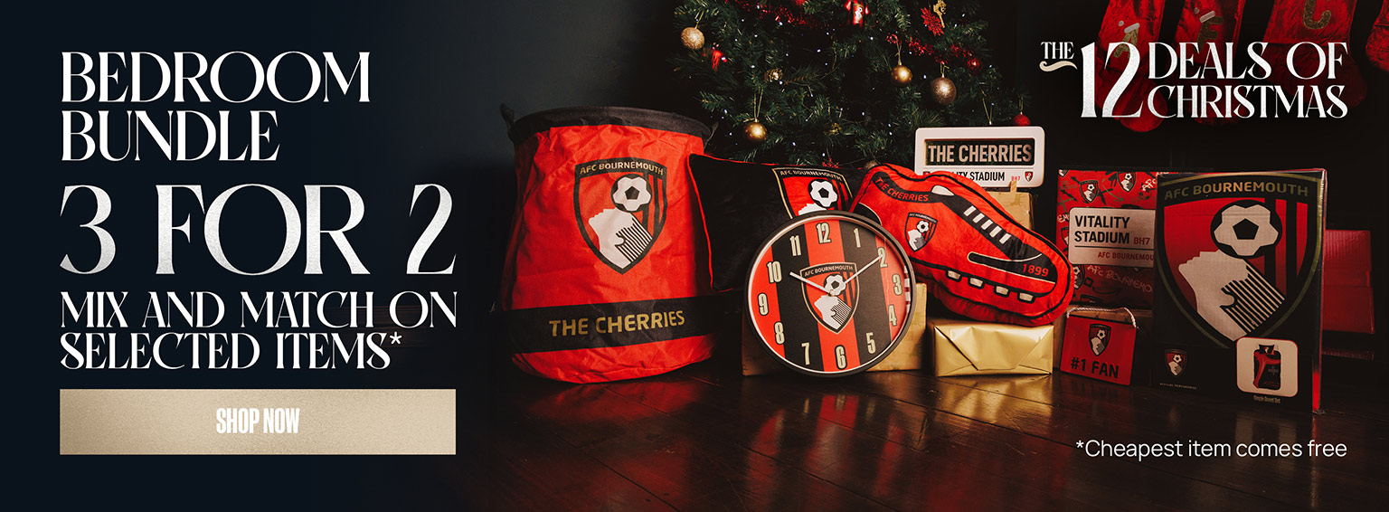 AFC Bournemouth 12 Deals Of Christmas Bedroom Bundle