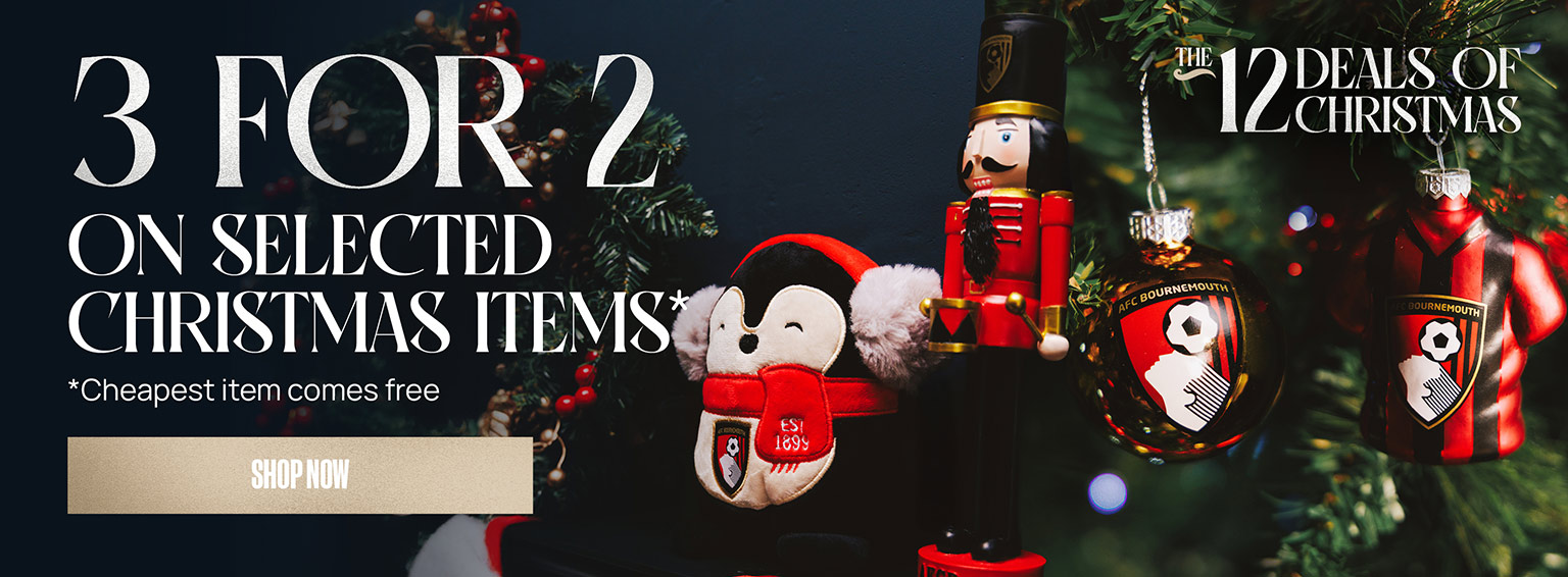 AFC Bournemouth Christmas 3 For 2 Bundle