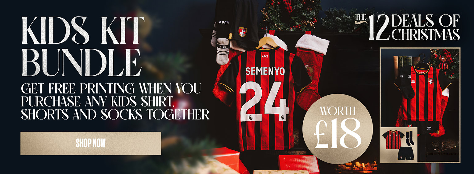 AFC Bournemouth Kids Kit Bundle