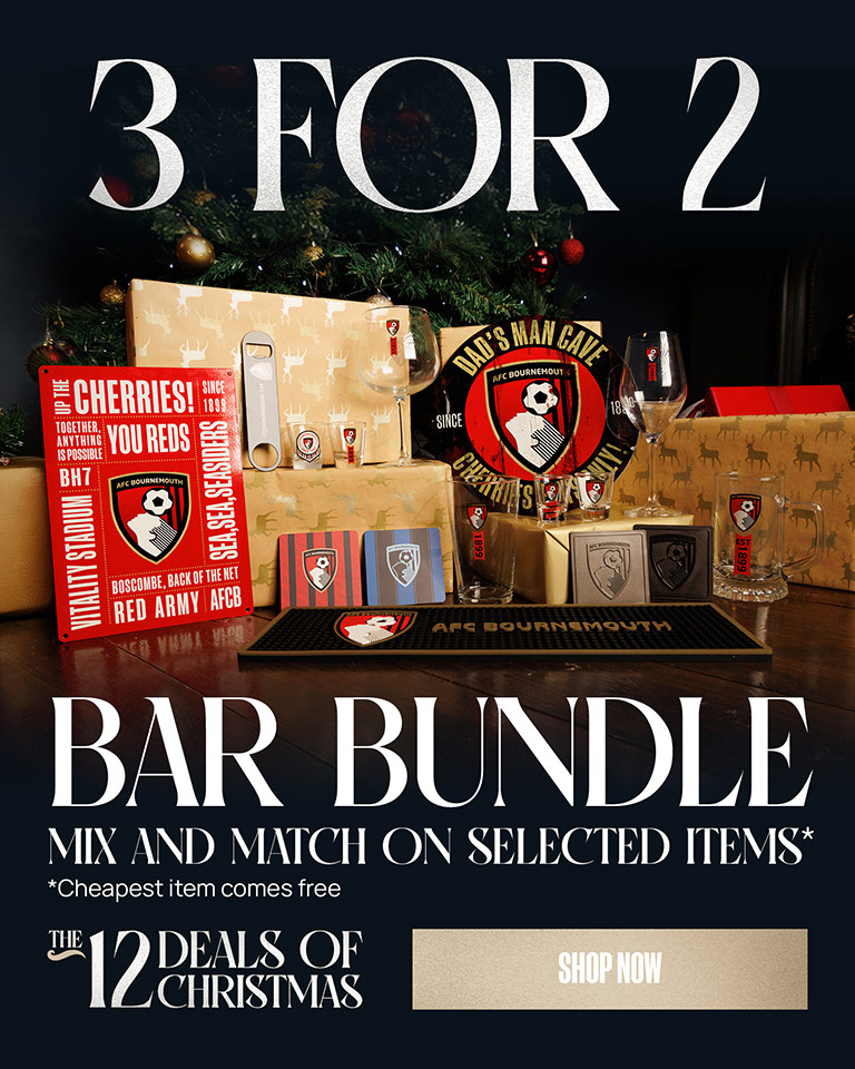 AFC Bournemouth 12 Deals Of Christmas Bar Bundle