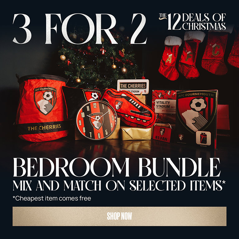 AFC Bournemouth 12 Deals Of Christmas Bedroom Bundle