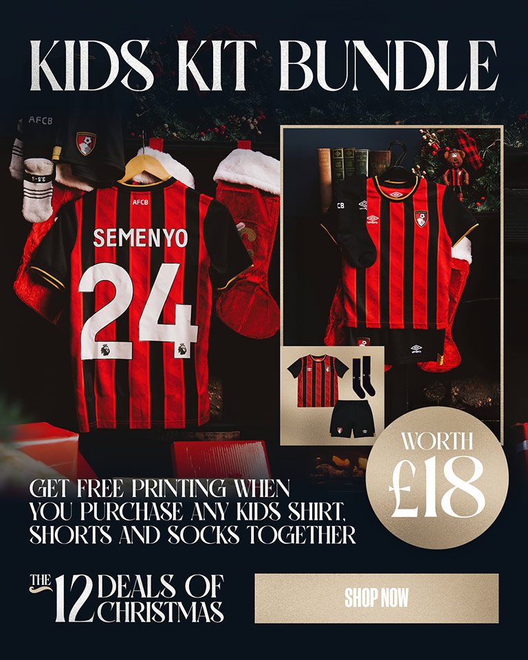 AFC Bournemouth Kids Kit Bundle