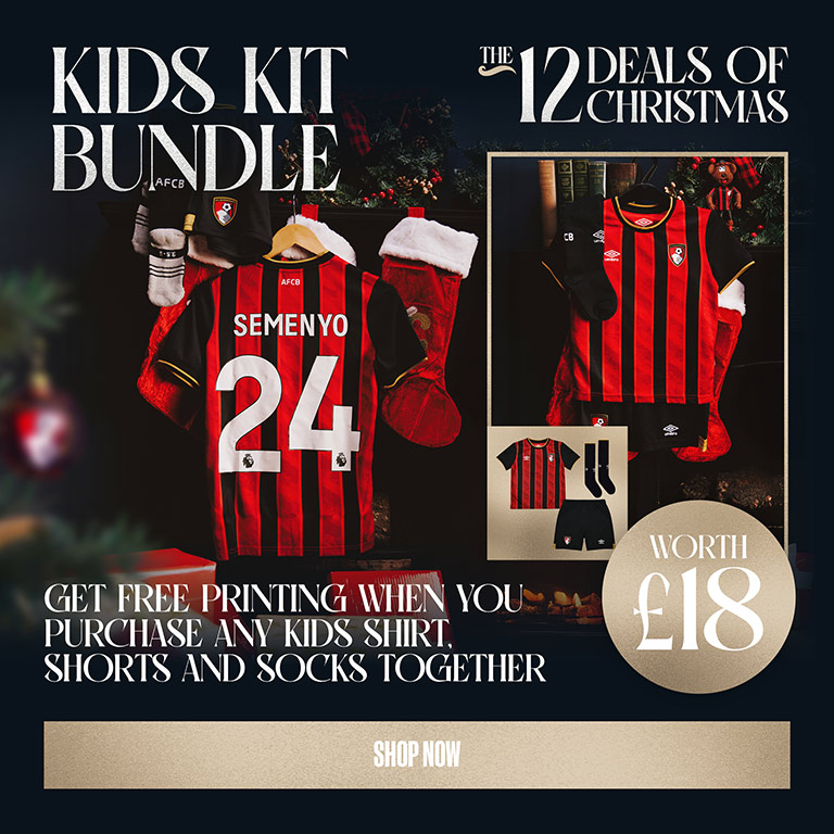 AFC Bournemouth Kids Kit Bundle