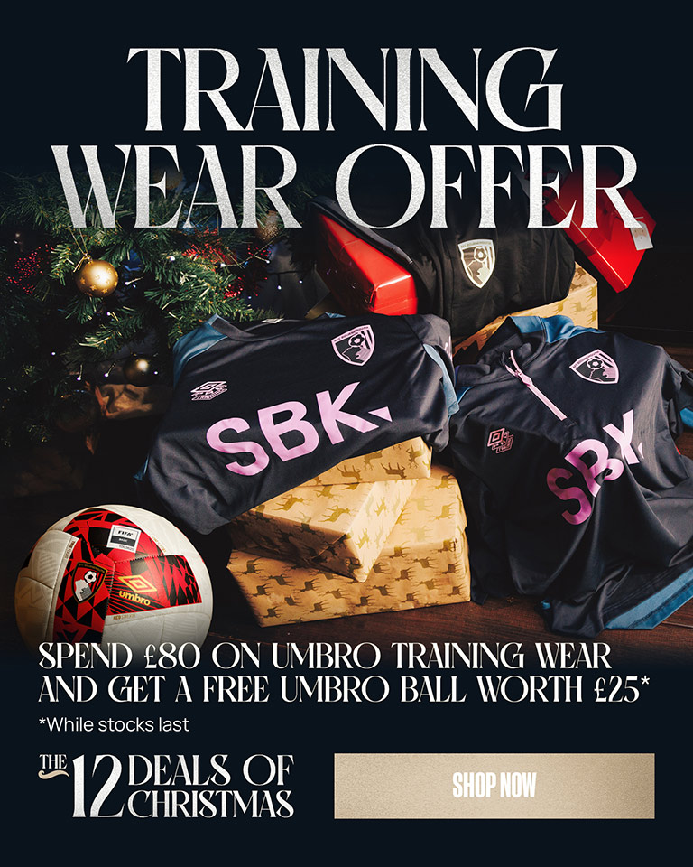 AFC Bournemouth 12 Deals Of Christmas Training Wear Bundle