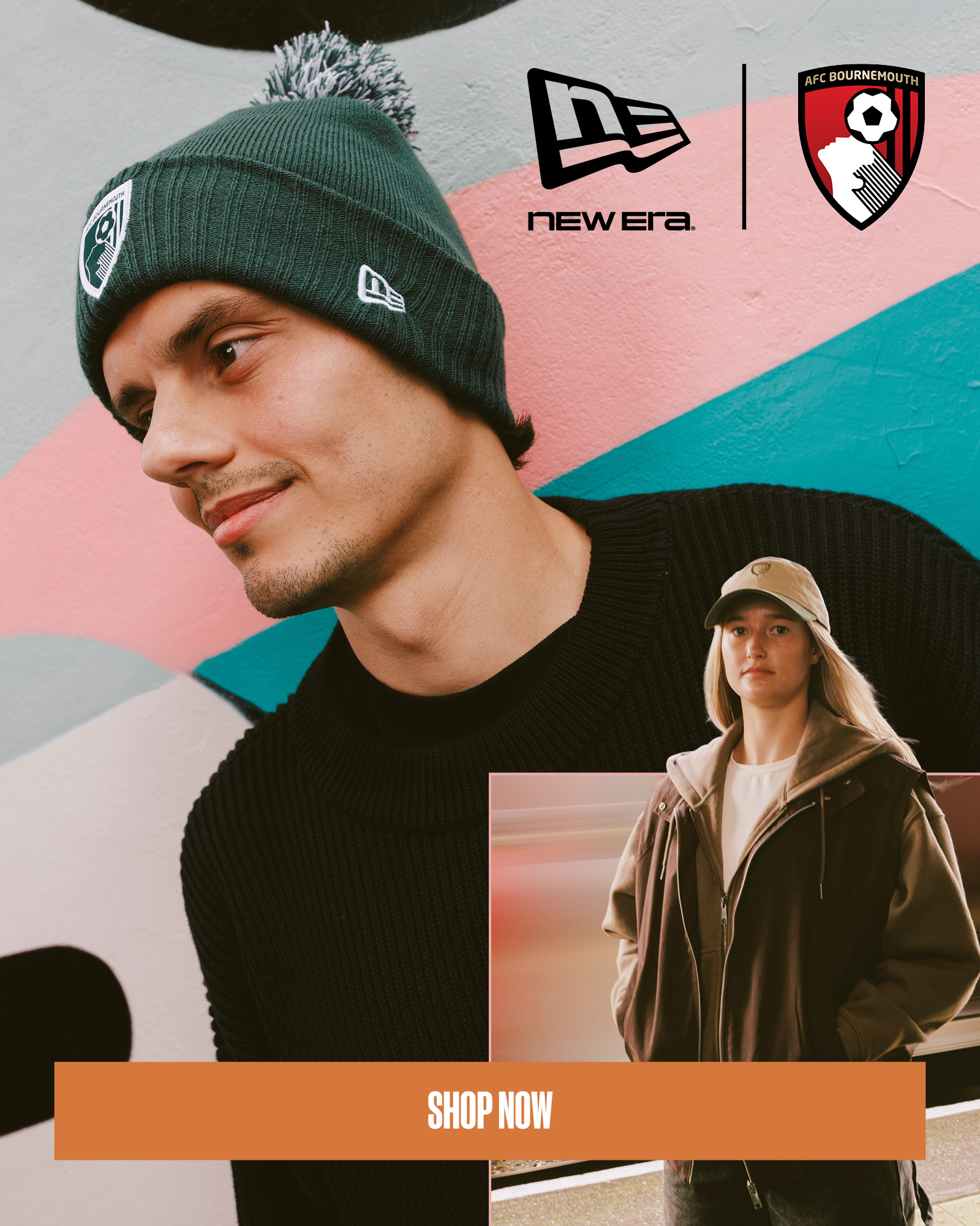 New Era X AFCB Hats and Caps