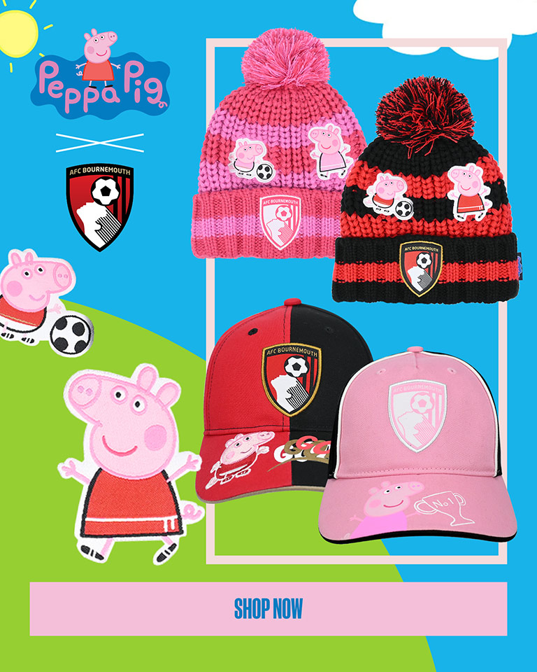 AFC Bournemouth Peppa Pig X AFCB Collection
