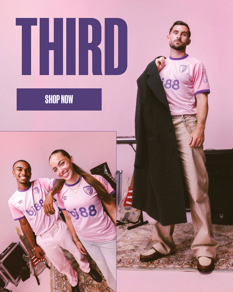 AFC Bournemouth 25/26 Third Kit - Out Now