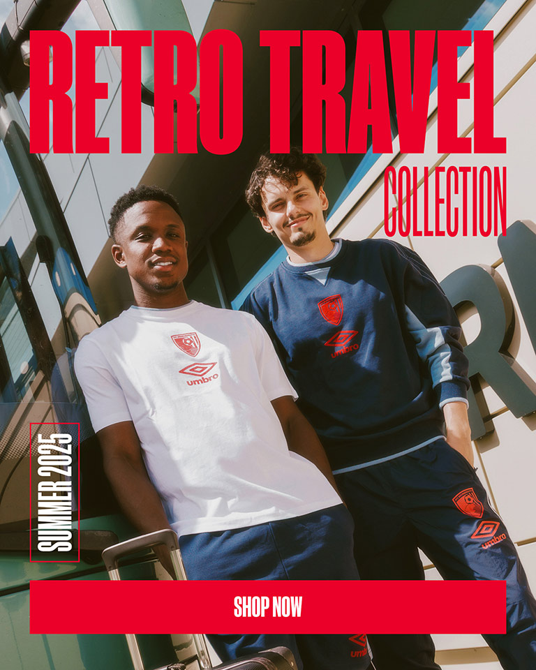 AFC Bournemouth 25/26 Travel Range - Out Now