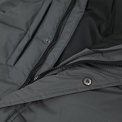 Adults Alaska Long Coat - Charcoal