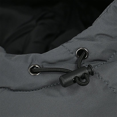 Adults Alaska Long Coat - Charcoal