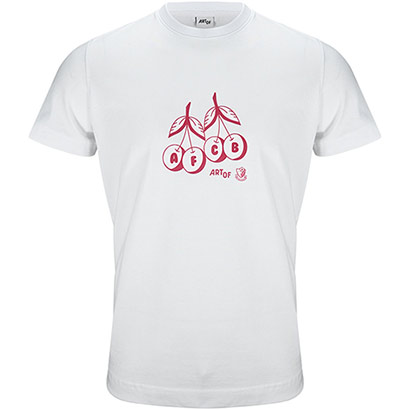 Art Of X AFCB Retro Cherries Tee - White