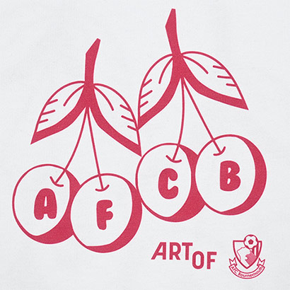 Art Of X AFCB Retro Cherries Tee - White