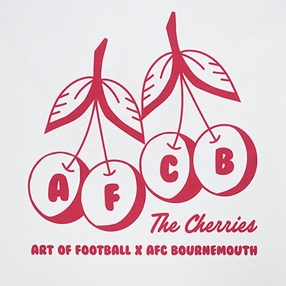 Art Of X AFCB Retro Cherries Tee - White