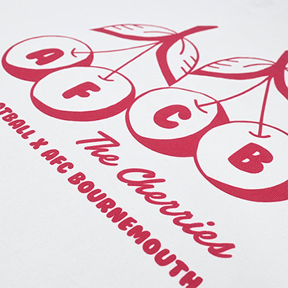 Art Of X AFCB Retro Cherries Tee - White