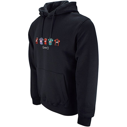 AFCB X Art Of Football Retro Kit Hoodie - Black