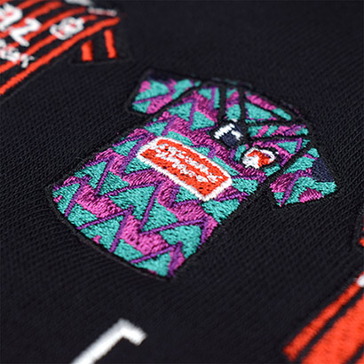 AFCB X Art Of Football Retro Kit Hoodie - Black