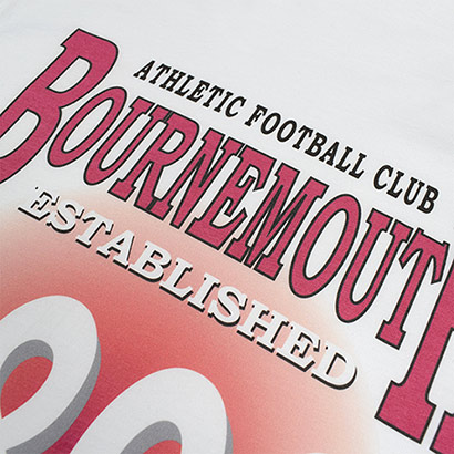 AFCB X Art Of Football Retro Graphic T Shirt - White