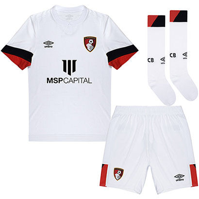 AFC Bournemouth Infants Away Kit 21/22 - White