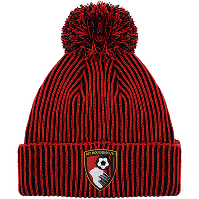 Adults Two Tone Beanie - Red / Black