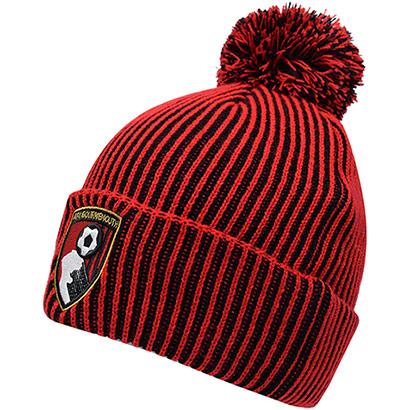 Adults Two Tone Beanie - Red / Black