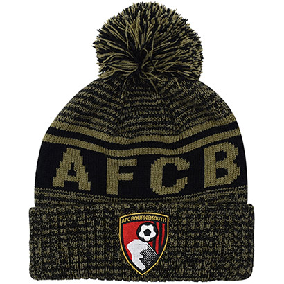 Adults Initial Mix Beanie - Black / Gold