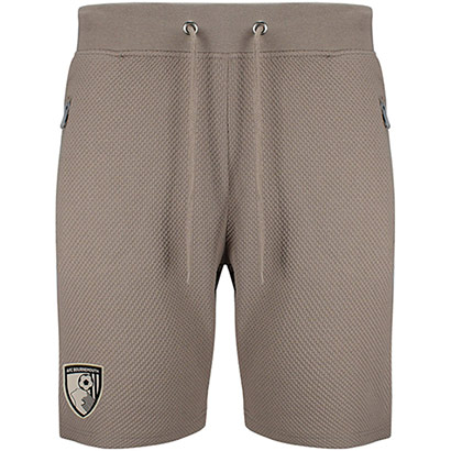 Adults Belle Vue Textured Shorts - Stone