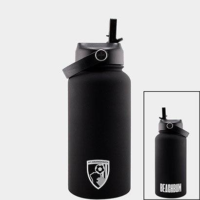 AFCB X Beachbum 650ml Water Bottle - Black