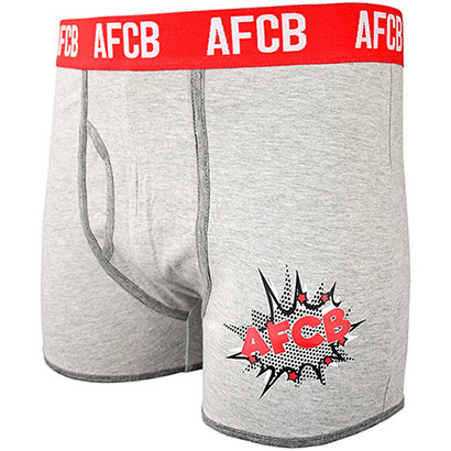 ADULT BOXERS 2PK - GREY