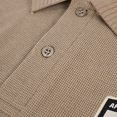 Adults Burbank Polo Shirt - Oat