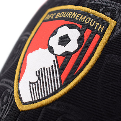 Adults Debossed Cap - Black/Red