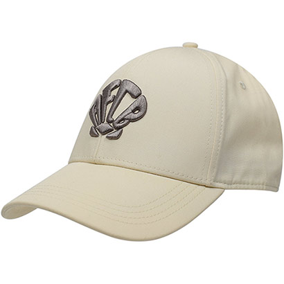 Adults Shell Crest Recycled Cap - Natural