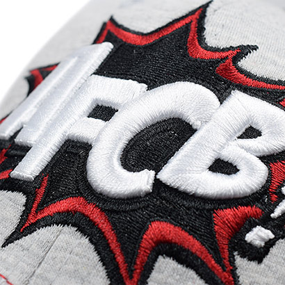 Kids Strike Cap - Red / Black / Grey