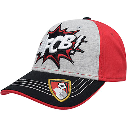 Kids Strike Cap - Red / Black / Grey
