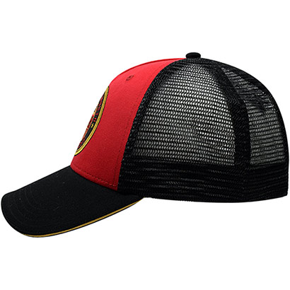 Adults Team Trucker Cap - Red / Black