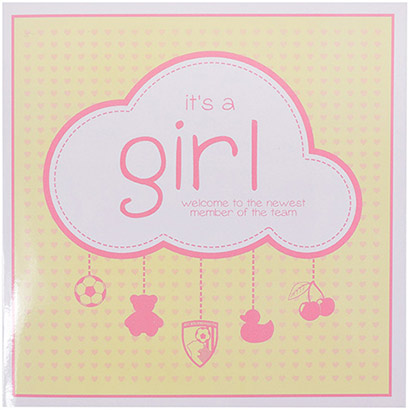 Baby Girl Card