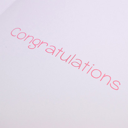 Baby Girl Card
