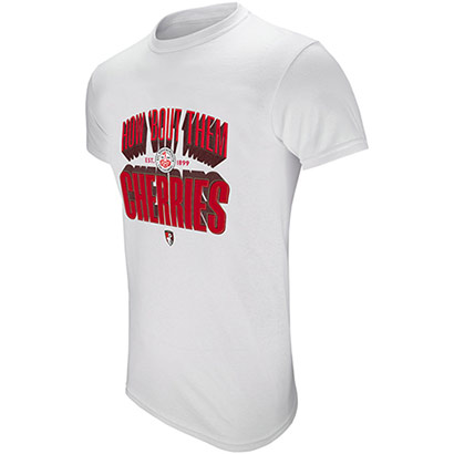 Adults How Bout Them Cherries T Shirt - White