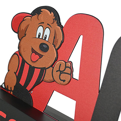 Cherry Bear Shelf Sign