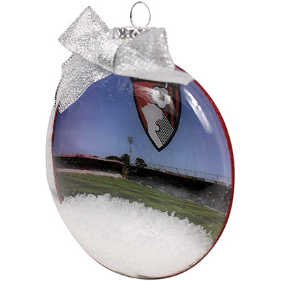 Stadium Snow Globe Bauble