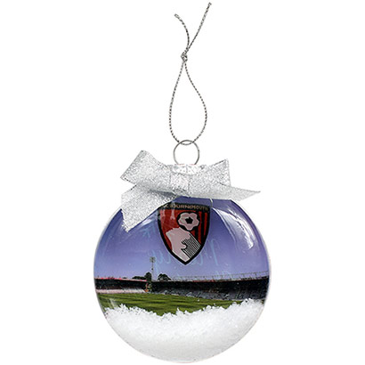 Stadium Snow Globe Bauble