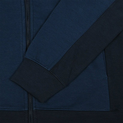 Adults Clifton Full Zip Hoodie - Ocean Blue